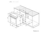 Лот: 25231418. Фото: 2. Электрический духовой шкаф MILLEN... Крупная бытовая техника