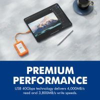 Лот: 25781193. Фото: 3. Внешний диск SSD LaCie 2TB Rugged... Компьютеры, оргтехника, канцтовары