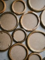 Лот: 23310191. Фото: 2. Рамка круглая KK/home, ручная... Ручная работа