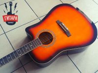 Лот: 16220595. Фото: 3. Новая акустическая гитара Shinibi... Музыкальные инструменты и оборудование