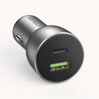 Лот: 22380205. Фото: 2. Автозарядка UGREEN CD213 USB-C... Носители информации