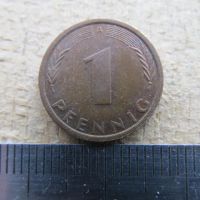 Лот: 25043119. Фото: 5. Монета 1 пфенниг один ФРГ Германия...