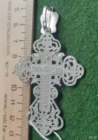 Лот: 17911363. Фото: 2. (№1884) крест,серебро,925 пробы... Ювелирные изделия, бижутерия, часы