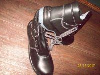 Лот: 10803914. Фото: 2. Новые рабочие ботинки с металлической... Одежда, обувь, галантерея