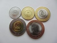 Лот: 11085561. Фото: 2. Ангола , набор из 5 монет 2011-2012... Монеты