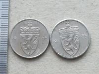 Лот: 19901576. Фото: 7. Монета 50 эре Норвегия 1976...