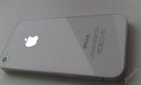 Лот: 1809108. Фото: 2. Iphone 4g 16 gb white, neverlock. Смартфоны, связь, навигация