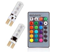Лот: 11868470. Фото: 4. Т10 LED лампочки RGB светодиодные... Красноярск