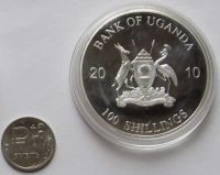 Лот: 7051481. Фото: 2. Уганда 100 Шиллингов 2010 Хищники... Монеты