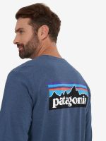 Лот: 23599796. Фото: 5. Лонгслив мужской Patagonia Logo...