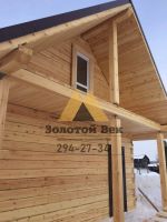 Лот: 15755899. Фото: 2. Дом 5х6 с террасой 1.2х6 и мансардой... Срубы и конструкции