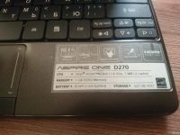 Лот: 13800519. Фото: 2. Нетбук Acer Aspire One D270 4ядра. Компьютеры, ноутбуки, планшеты