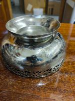 Лот: 25742572. Фото: 2. Вазочка СССР металл. Антиквариат