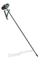 Лот: 11731616. Фото: 2. Термометр аналоговый 20 см с клипсой. Оборудование