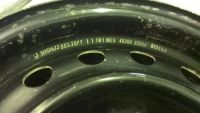 Лот: 8325110. Фото: 2. Диски R14 Nissan 4 штуки. Шины, Диски