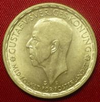 Лот: 11210754. Фото: 2. 2 кроны 1946 года.Швеция. Монеты