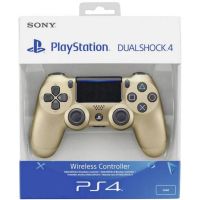 Лот: 11434037. Фото: 2. Геймпад SONY Dualshock 4 золото. Игровые консоли