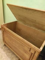 Лот: 18805921. Фото: 2. Деревяный ящик-тумба. Мебель для гостиной