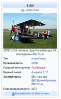 Лот: 20991737. Фото: 2. Сборная модель самолёта "Spad... Коллекционирование, моделизм