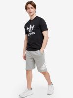 Лот: 24962830. Фото: 3. Шорты мужские adidas, Серый. Одежда, обувь, галантерея