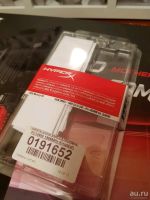 Лот: 10589908. Фото: 3. Оперативная память Kingston HyperX... Компьютеры, оргтехника, канцтовары