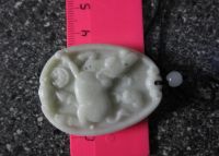 Лот: 3659886. Фото: 3. амулет White Jade Fortune Ox Coin... Коллекционирование, моделизм