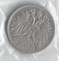 Лот: 14480170. Фото: 2. 10 гелеров 1894 года, Австрия... Монеты
