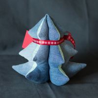 Лот: 15161645. Фото: 2. Ёлочка текстильная ручной работы. Вязание, шитье