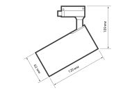 Лот: 23645531. Фото: 9. Прожектор трековый JAZZWAY PTR...