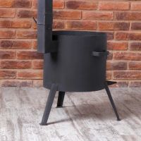 Лот: 15821759. Фото: 3. Печь под казан 8-10л с трубой... Домашний быт