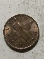 Лот: 16497371. Фото: 2. Швейцария 1 раппен, 1968. Монеты