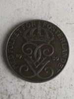 Лот: 16496459. Фото: 2. Швеция 5 эре, 1950 Железо /серый... Монеты
