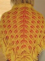 Лот: 911969. Фото: 2. Шаль полушерстяная ажурная. Аксессуары