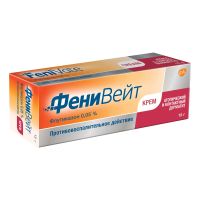 Лот: 23988420. Фото: 3. Фенивейт крем для наруж.прим... Красота и здоровье