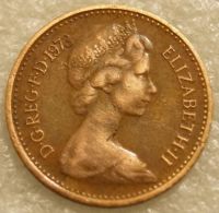 Лот: 10944431. Фото: 2. 1/2 пенни 1973 Великобритания. Монеты
