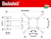 Лот: 12843596. Фото: 3. Кронштейн для LCD/LED тв 15"-... Бытовая техника