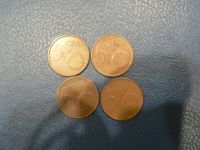 Лот: 8550035. Фото: 2. 5 Евро центров. 4 шт. разных... Монеты