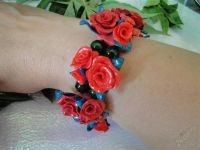 Лот: 1050146. Фото: 2. Изделия из полимерной глины,браслет... Ювелирные изделия, бижутерия, часы