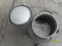 Лот: 17574345. Фото: 2. фляга алюминиевая 38 литров. Для дачи, дома, огорода, бани, парка