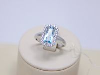 Лот: 14755730. Фото: 2. СЕРЕБРЯНОЕ КОЛЬЦО С ТОПАЗОМ И... Ювелирные изделия, бижутерия, часы