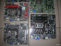 Лот: 9575156. Фото: 2. 7 неисправных мат. плат LGA 1155... Комплектующие
