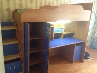 Лот: 7974522. Фото: 2. Кровать чердак детская. Детская мебель