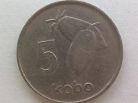 Лот: 20175434. Фото: 2. Монета Нигерии 5 кобо, 1974. Монеты