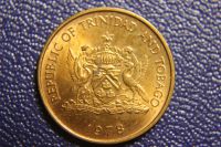 Лот: 13849405. Фото: 2. (913) Тринидад и Тобаго 1 цент... Монеты