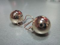 Лот: 6145129. Фото: 2. Серьги новые! Золото 585 проба... Ювелирные изделия, бижутерия, часы