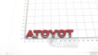 Лот: 18553940. Фото: 3. Шильдик на багажник Toyota черный-хром... Авто, мото, водный транспорт