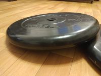 Лот: 12642114. Фото: 2. Диск обрезиненный 20 кг - 2 шт... Тяжелая атлетика