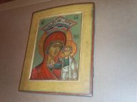 Лот: 3495127. Фото: 3. 19 век икона Богородица в короне... Коллекционирование, моделизм