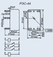 Лот: 14818890. Фото: 4. Новое Герконовое Реле РЭС-44 РС4...