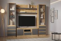 Лот: 23650982. Фото: 2. Шкаф-витрина Hoff Stern. Мебель для гостиной